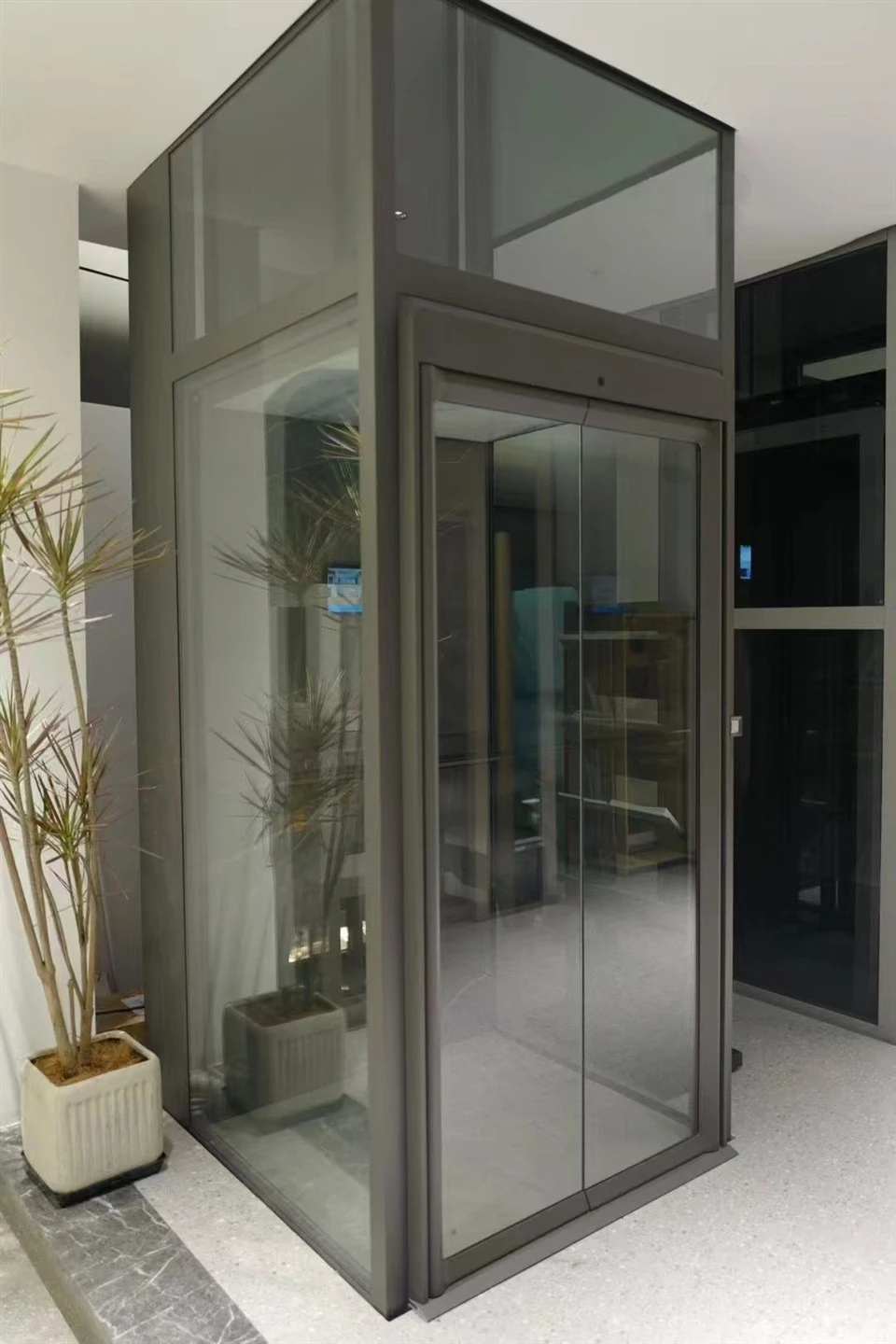 3000-2A Series Rear Counterweight Duplex Household Sightseeing Elevator