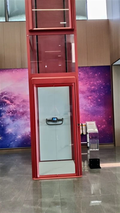 3000-M Series Rear Counterweight 270° Full Glass Panoramic Elevator